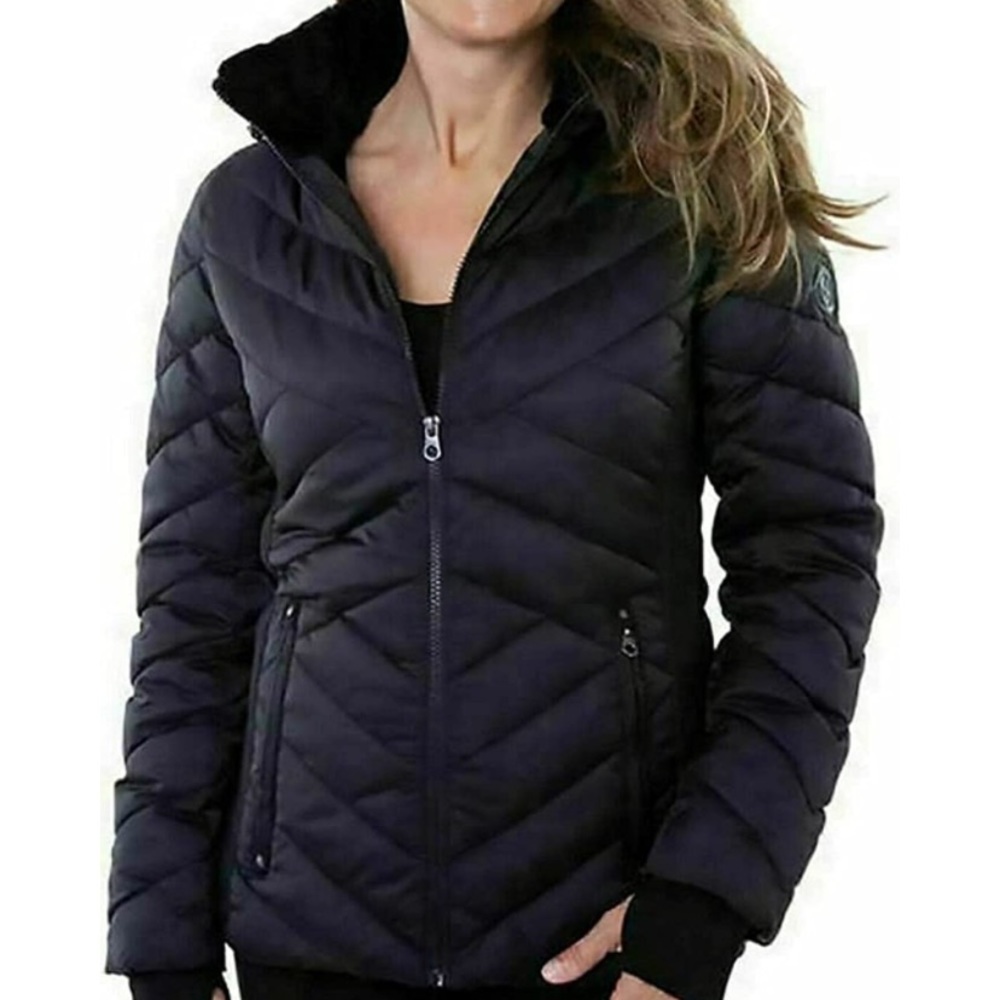 Nautica Black Puffer Jacket